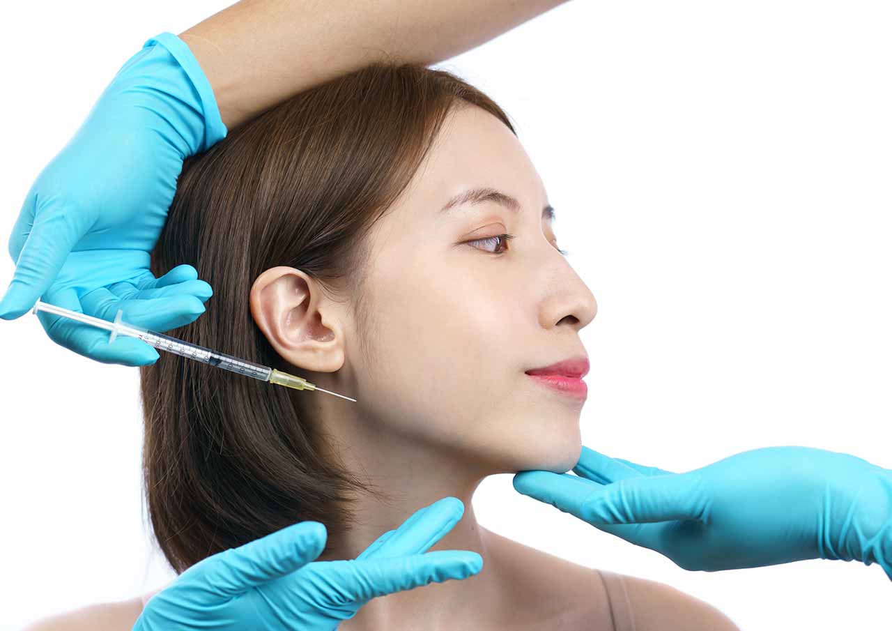 Masseter Reduction (Jaw Slimming) 3 Monaz-Clinic-Jaw-slimming-process