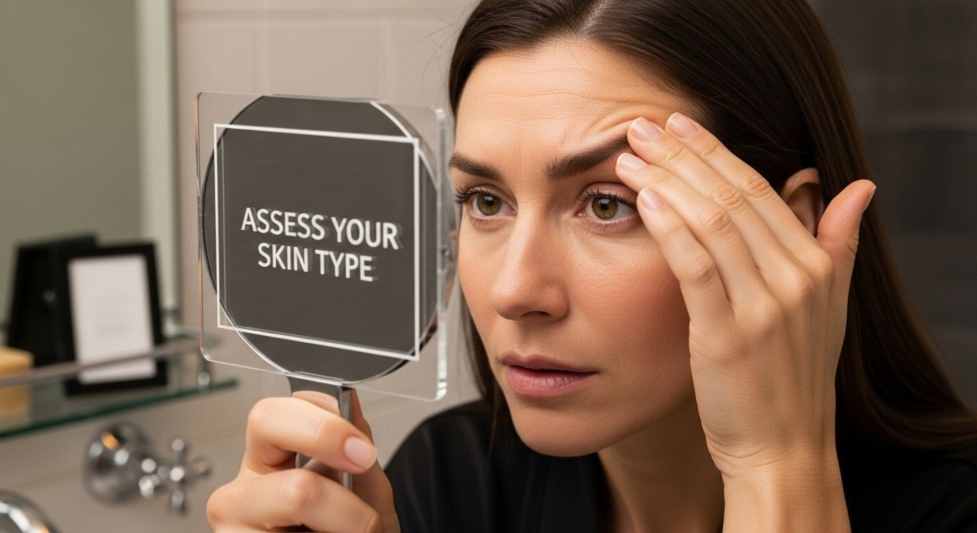 skin assessment frown lines