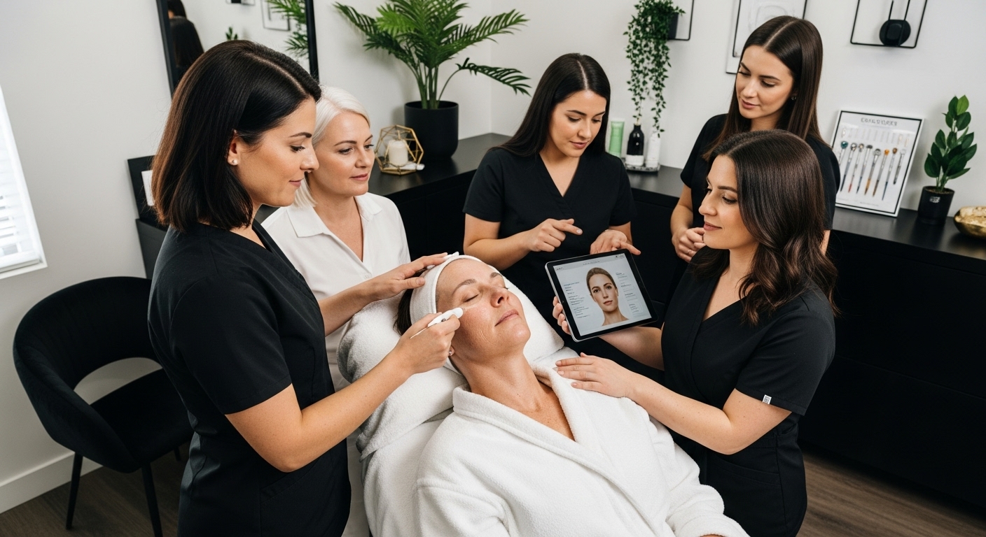 aesthetic skin treatments, skincare clinic, women