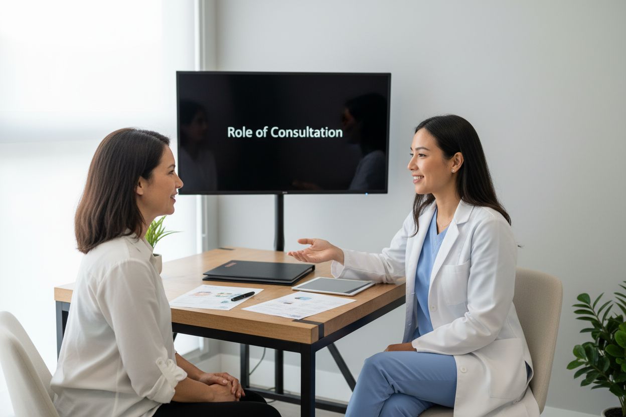 consultation aesthetic treatment