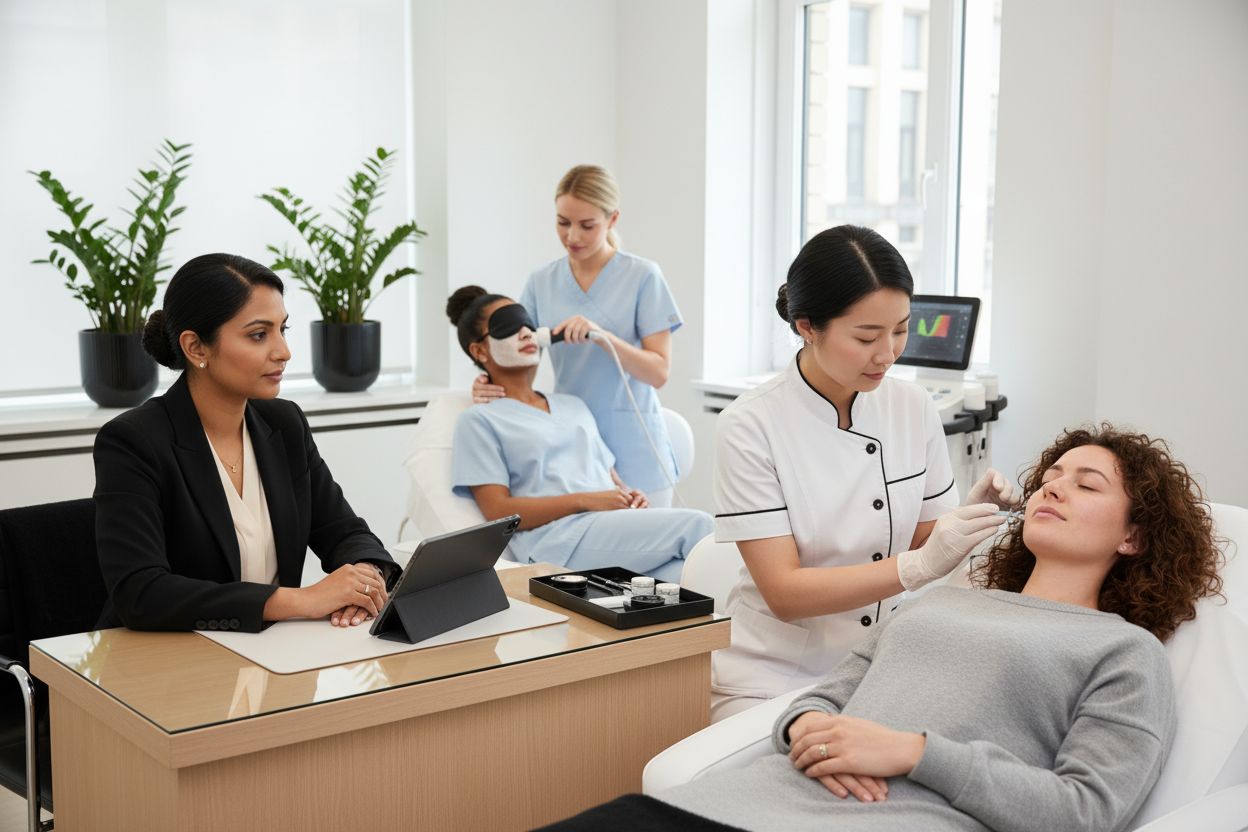 anti-ageing treatments, London women, skincare clinic