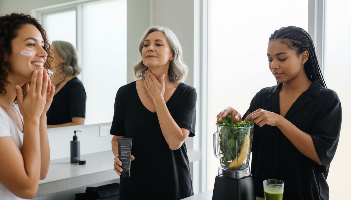 anti-wrinkle skincare routine