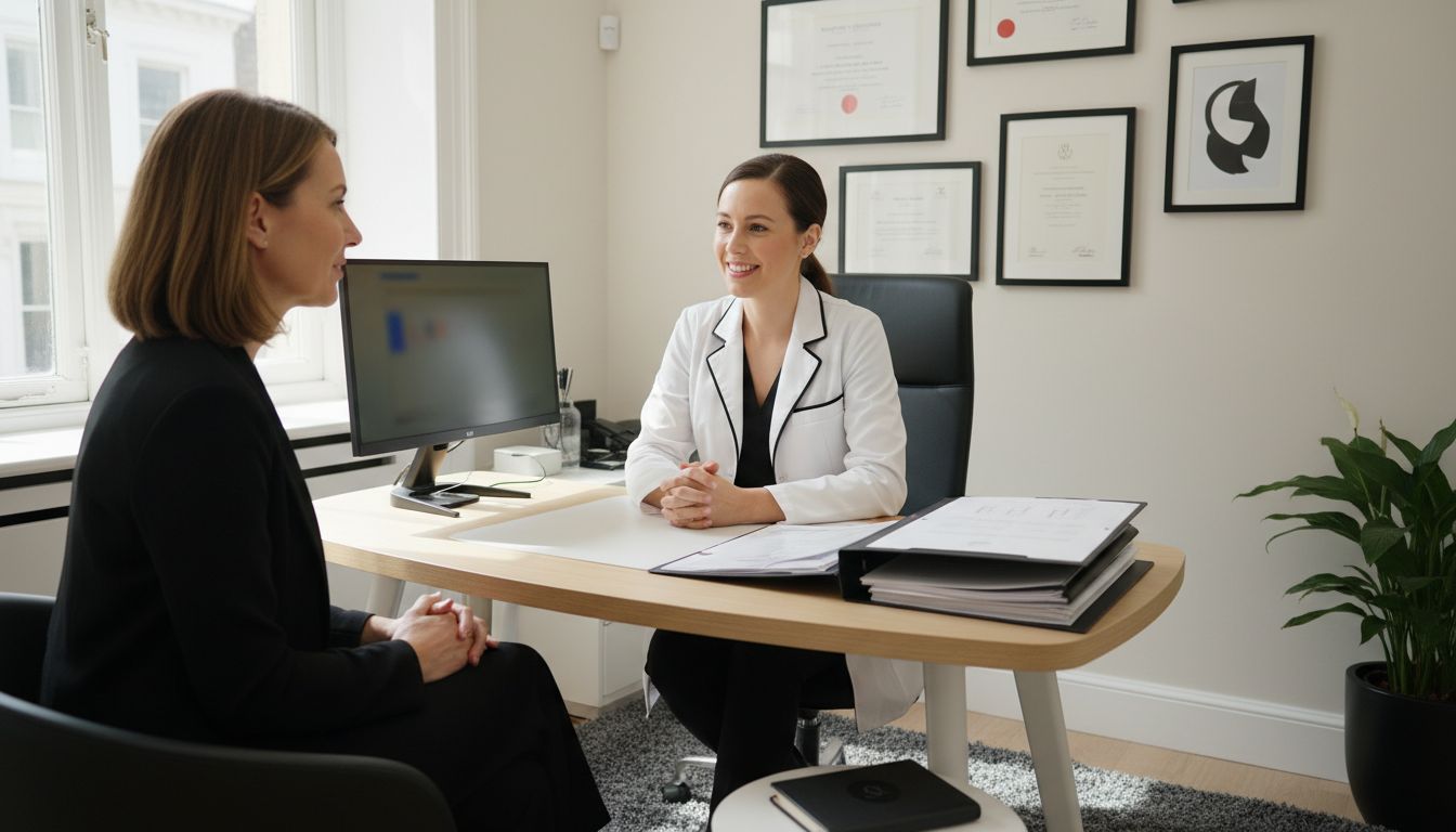 aesthetic consultation room