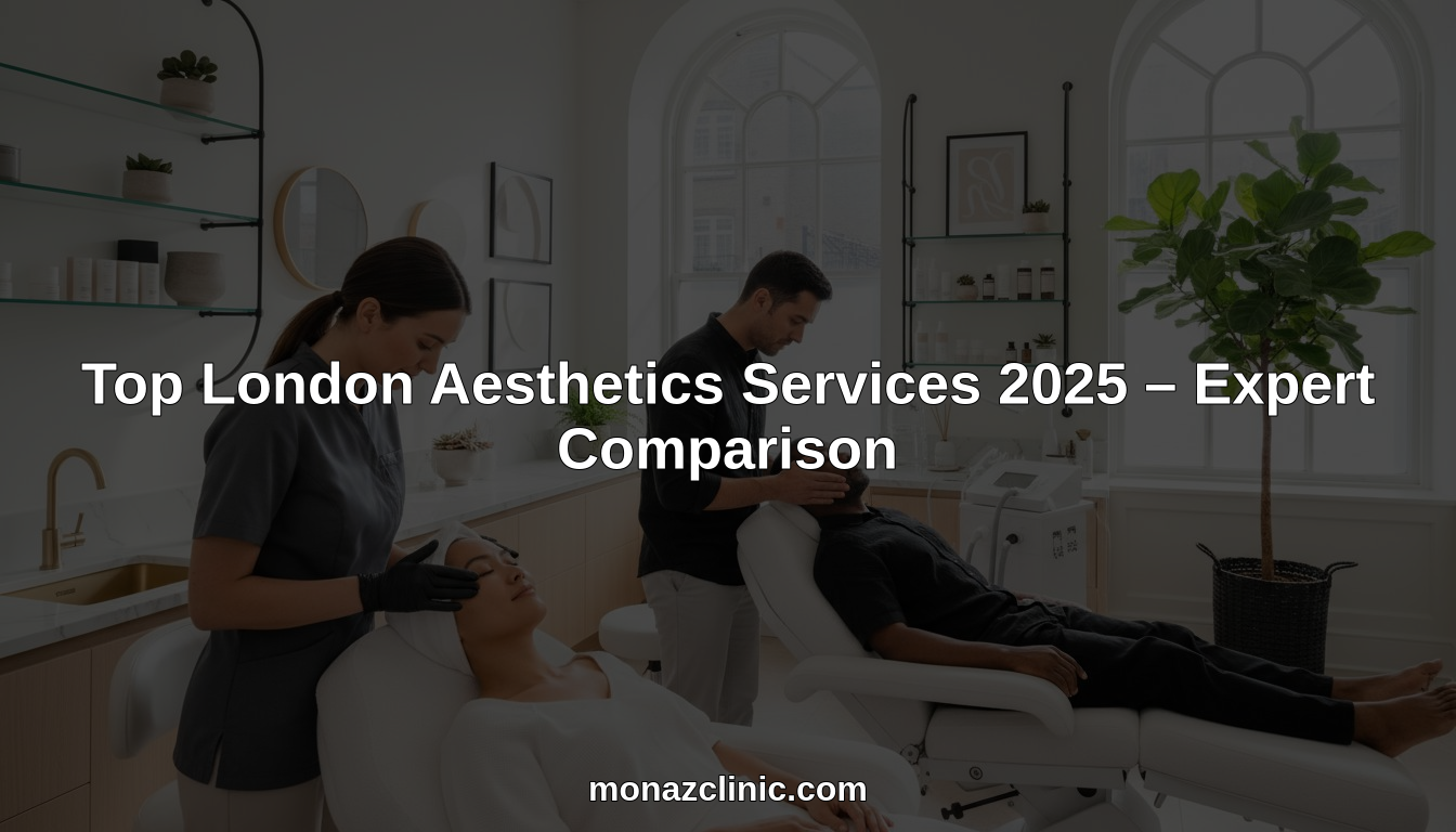 top london aesthetics services 2025 hero header image