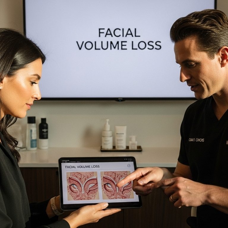 facial volume loss consultation