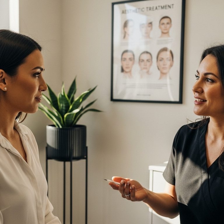 aesthetic treatment consultation