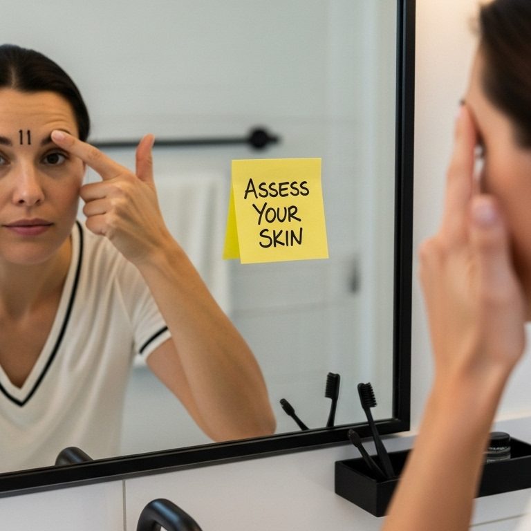 forehead self-assessment 11 lines