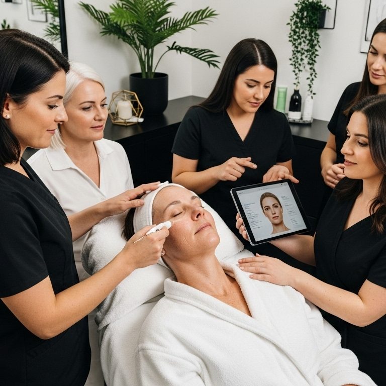 aesthetic skin treatments, skincare clinic, women