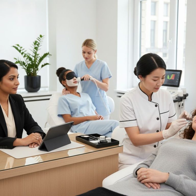 anti-ageing treatments, London women, skincare clinic