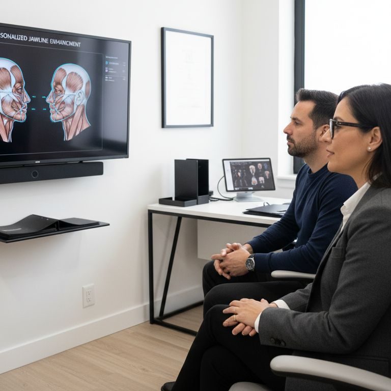 jawline contouring consultation