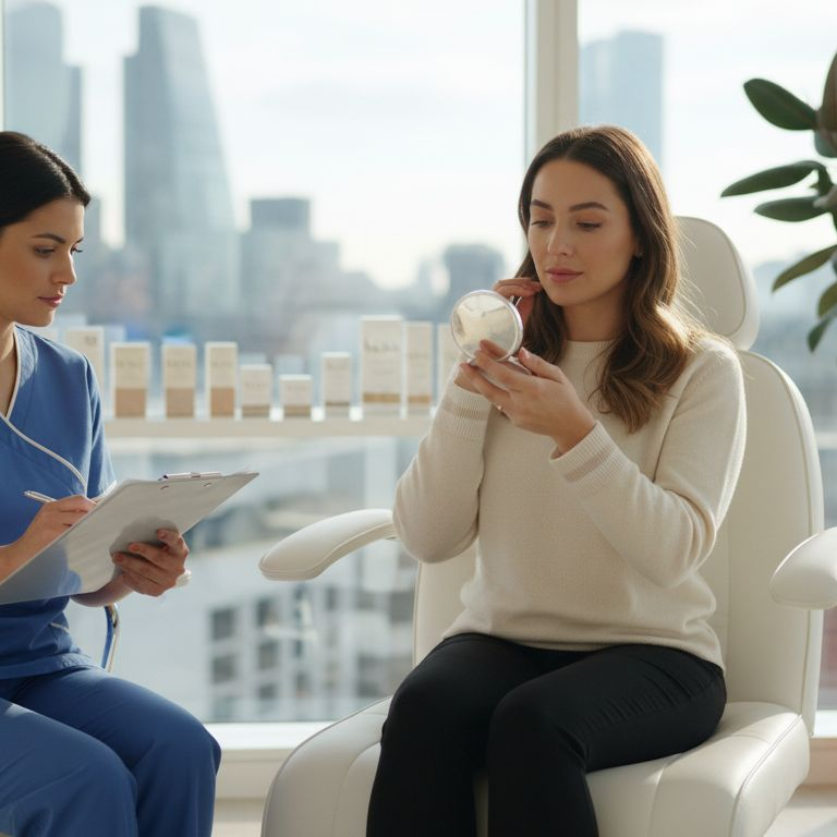 Consultation for under eye filler in London clinic